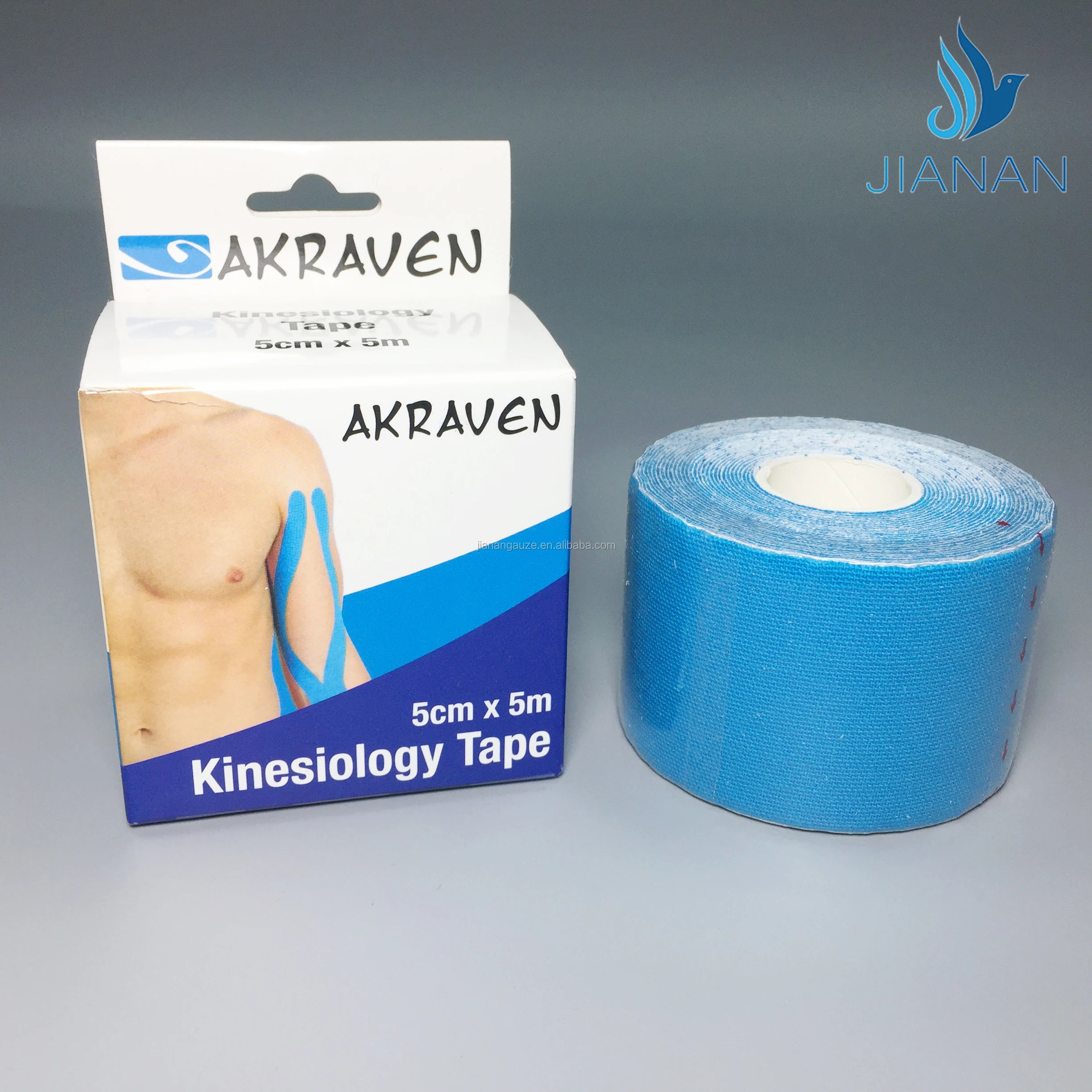 Colored Sports Muscle Tape , Kinesiology tape 5cmx5m ,Colored adhesive tape