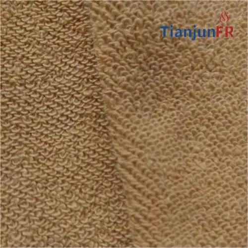 Functional Workwear Flame Retardant 55% Protex-c 45% Cotton Terry Textile for Fire Resistance Garment Clothing