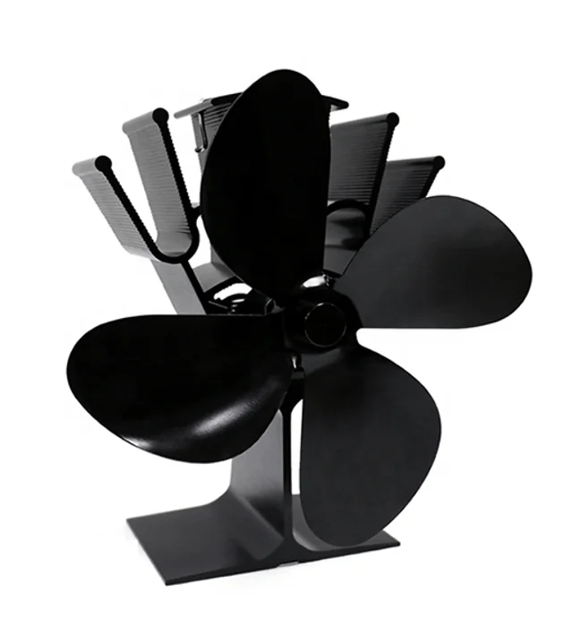 Fireplace fan wood pellet stove ecofan alloy indoor outdoor mini flue pipe fan