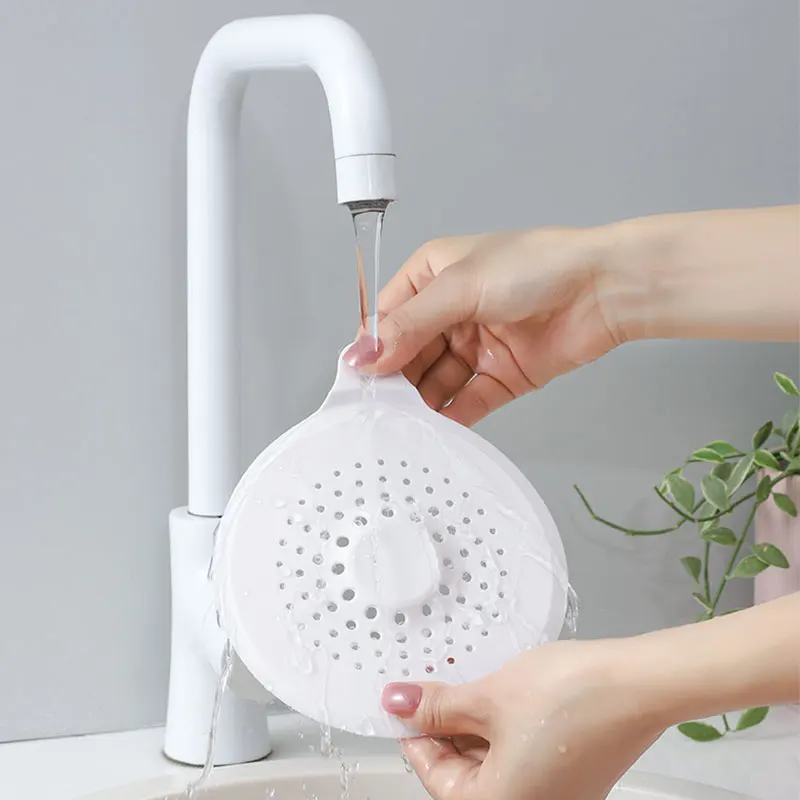 Hot sale silicone kitchen bathroom water drain filter floor strainer plastic drain cover