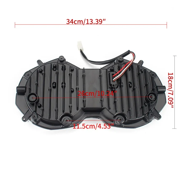 Motorcycle LED Headlight W/ High Low Beam DRL Angel Eye Assembly For Tiger Explorer XC XCa XCx XR XRt XRx 12-17 Tiger 800 10-17