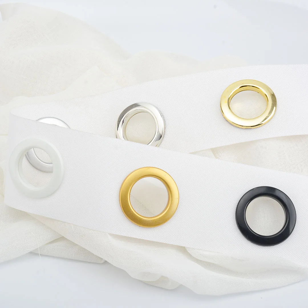 Wholesale colorful wear durable plastic curtain ring eyelet curtain rods wholesale drapery hardware curtain ring eyelet