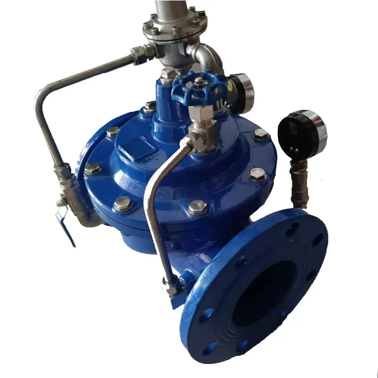 Jinghangyu Ductile iron water control valve multifunction flow control valve for water treatment