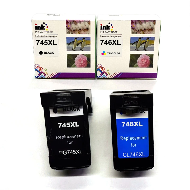 PG745XL CL746XL чернильный картридж для принтера Canon Pixma MG2470/2570/2570S/2970/3070/3077
