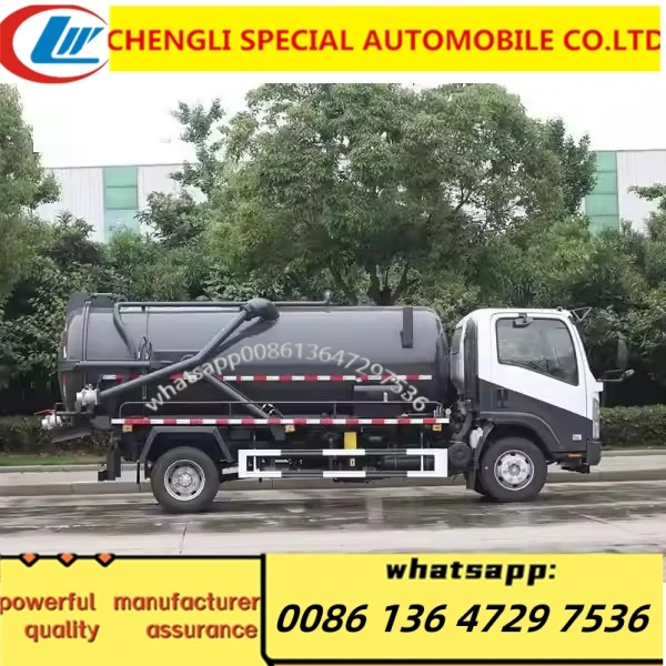 Isuzu Used HOWO Suction Type 20000 L Sewage Suction Truck For Sale