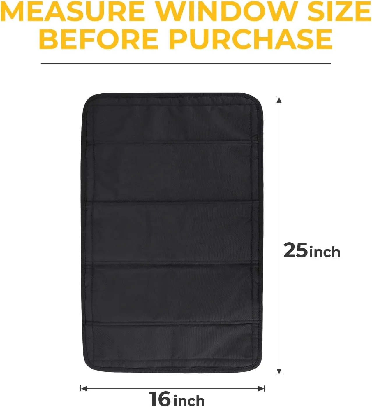 Threewen Customized RV Door Window Shade Foldable Magnet RV Blackout Window Cover Indoor Window Cover For RV Class A and C