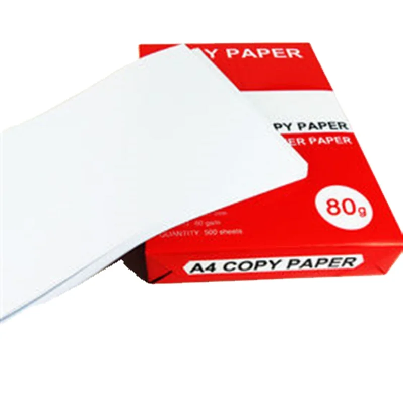 Office Copier Manufacturer Wholesale 70GSM 80GSM A4 Copy Paper Printing Paper