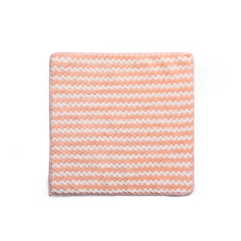 Factory Water Absorbent Thickened Microfiber Kitchen Dishcloth Dishtowel Cleaning Cloth Dish Cloth Dish Towels For Kitchen