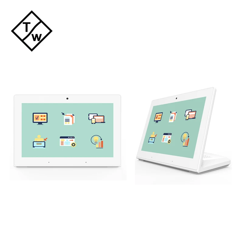 Kid Tablet PC 8 inch L Shape Android 6.0 with RJ45 Port POE OEM All-In-One PC