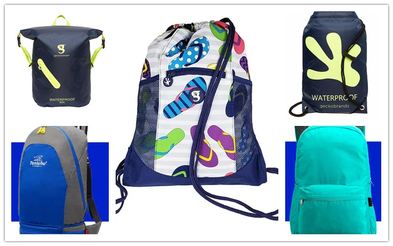 waterproof 100% Polyester 200d ripstop fabric for backpackgs