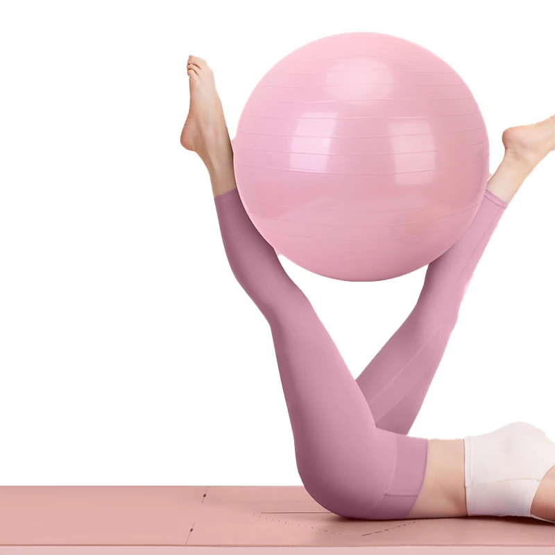 New Product Explosion yoga PVC exercise gym ball Custom logo for working out yoga balance ball