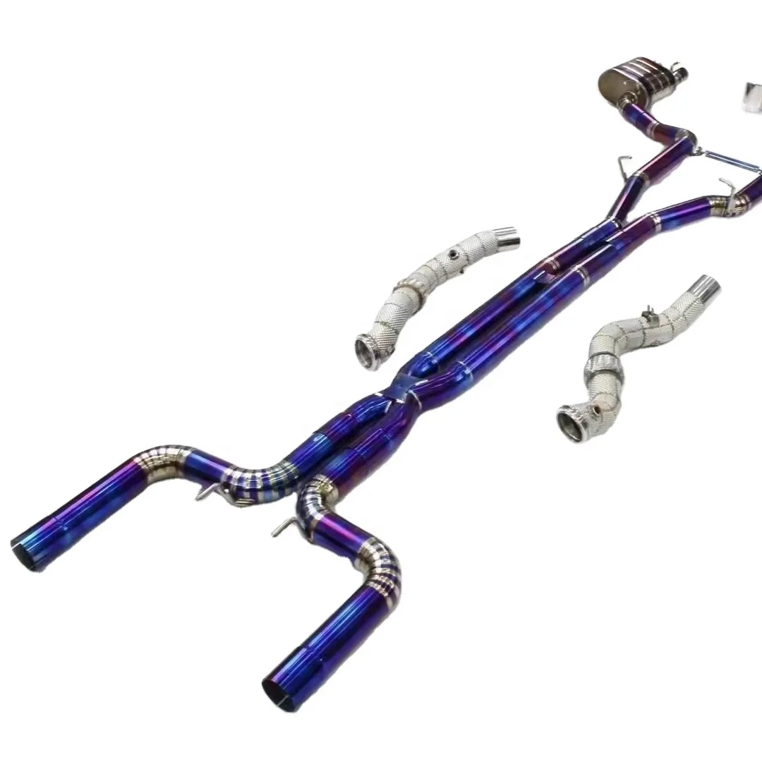 Custom Material Exhaust catback For Maserati Ghibli 3.0 Exhaust Pipes
