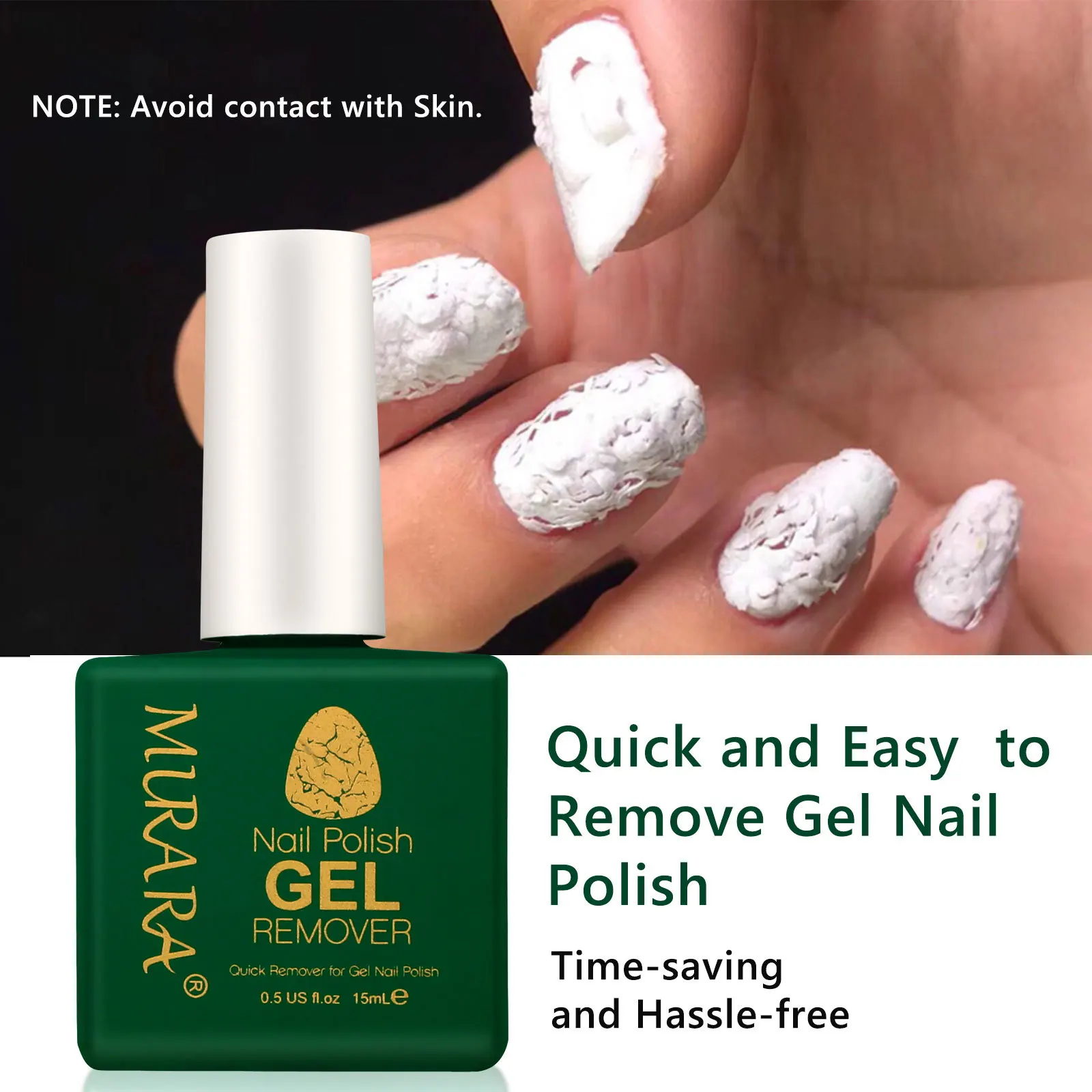 Nail polish gel remover no harmful nail care crack nail gel