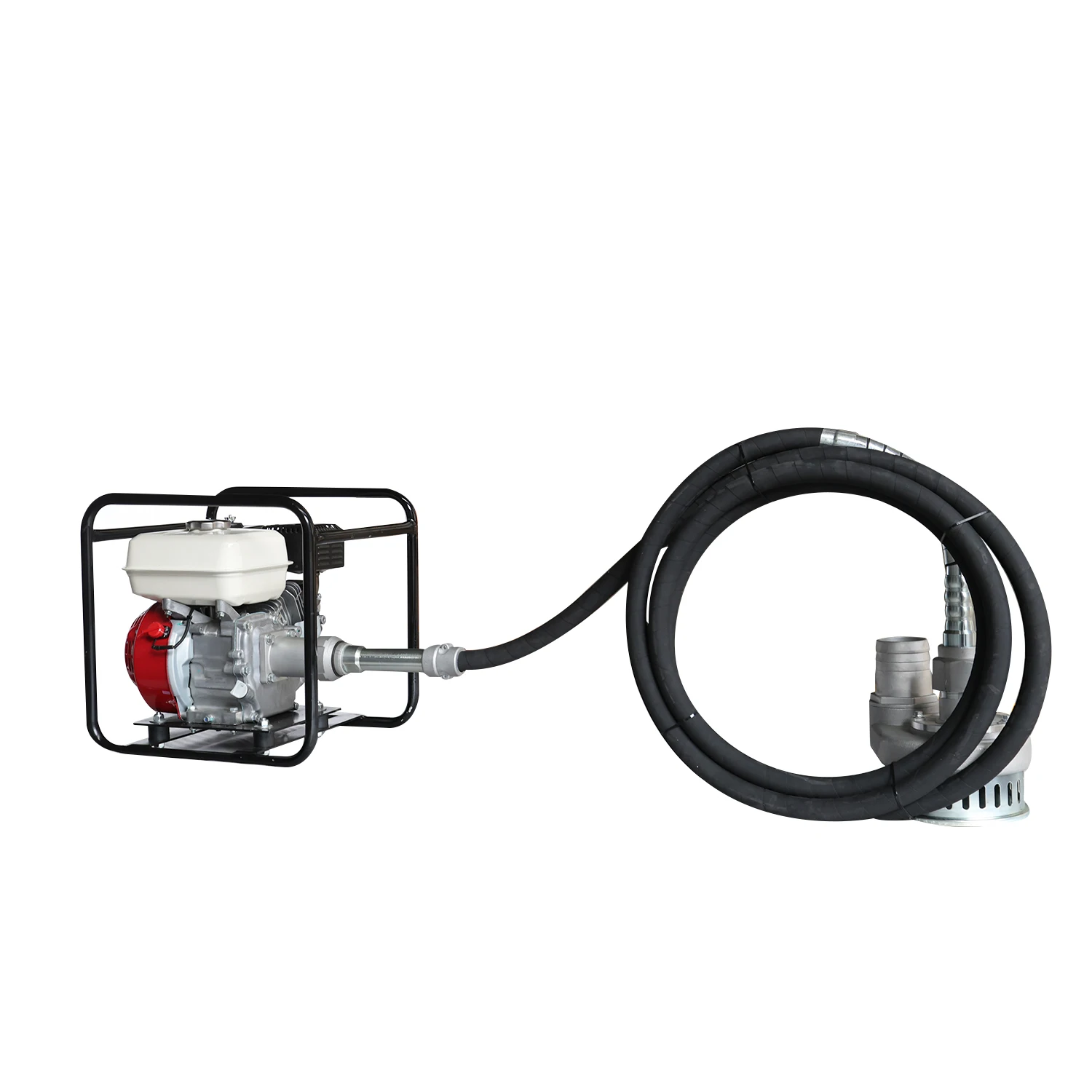 RB80mm water pump gasoline engine power flexible shaft submersible water pump