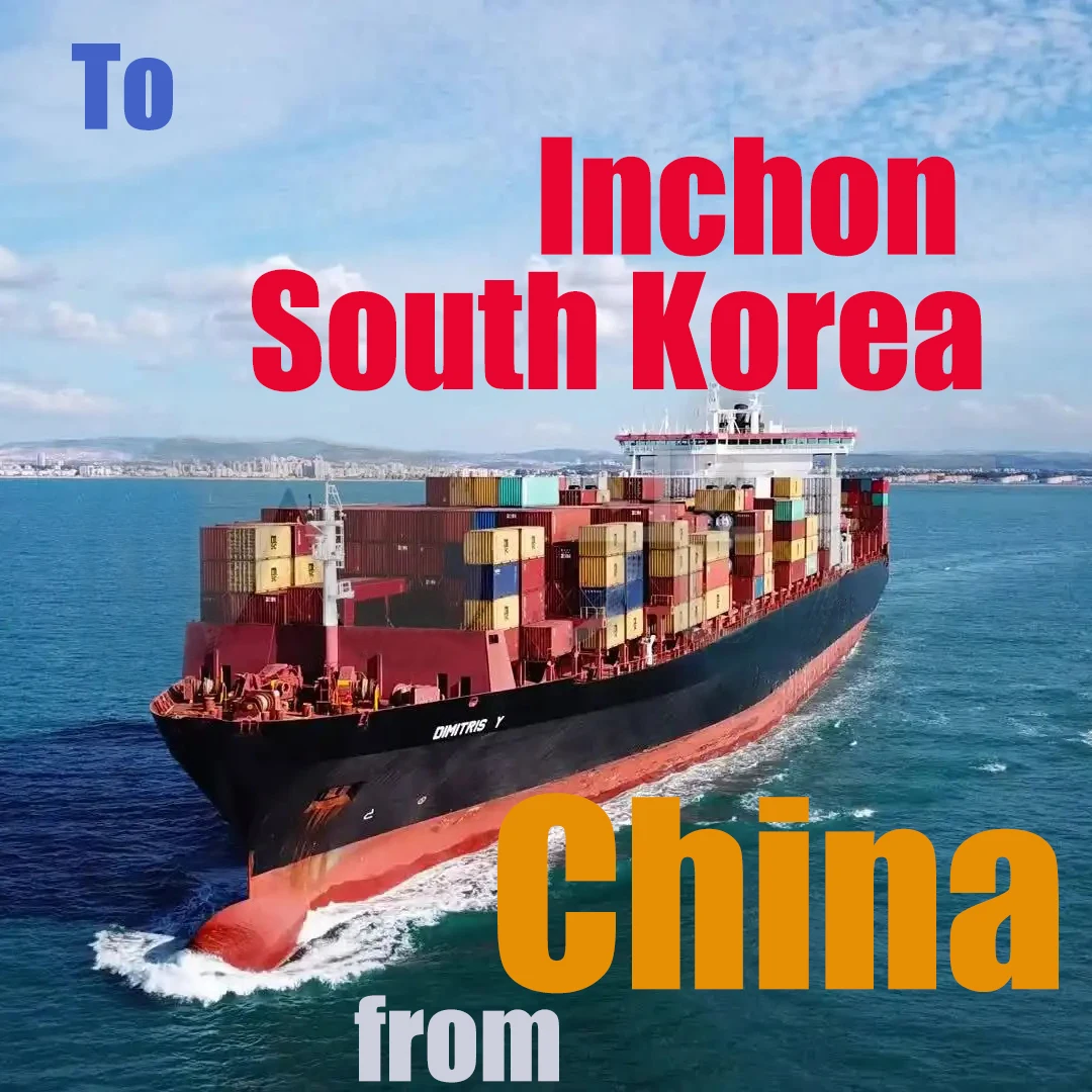 fast and safety cargo ships lcl sea shipping from shenzhen china to Inchon South Korea