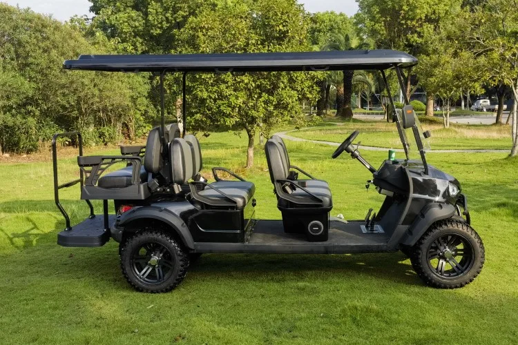 6 Seater Powerful Electric Golf Car with electric or gasoline golf carts