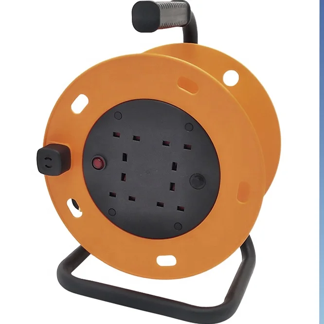 Power Cables Reels  Bsi GB UK Cable Reels 4 ways