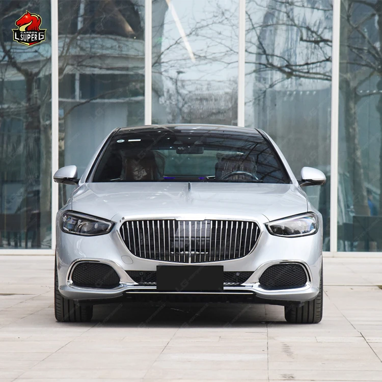 M Style Bodykit Car Bumpers For BENZ S Class  W223 Grilles Autoparts Rear Diffuser Tips