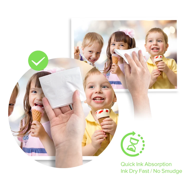 Best label sticker paper material paper sticker sheets vinyl sticker paper 8.5x11 inches for inkjet printer