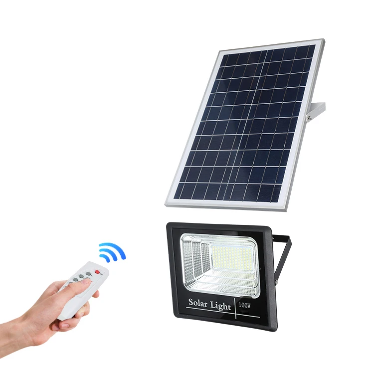 Intergrated Projector Solar Powered Outdoor Solar 15W 25W 40W 60W 100W 200W Led Solar Flood Light