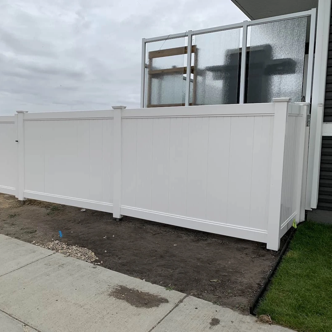 Hot Sale cheap vinyl fence Top Quality 6ft.H x8ft.W Vinyl PVC Privacy Fence