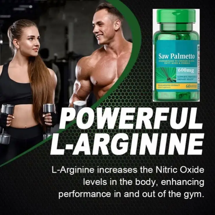 Wholesale OEM Customizable Label Saw Palmetto Capsules Softgels Extract Nutritional Supplement