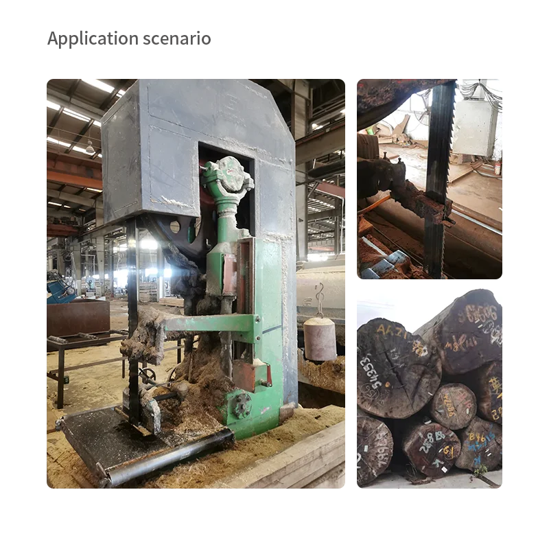 150mm 6 inch width large sawmill blades lumber cutting wide Band Saw Blade for big saw machines woodworking