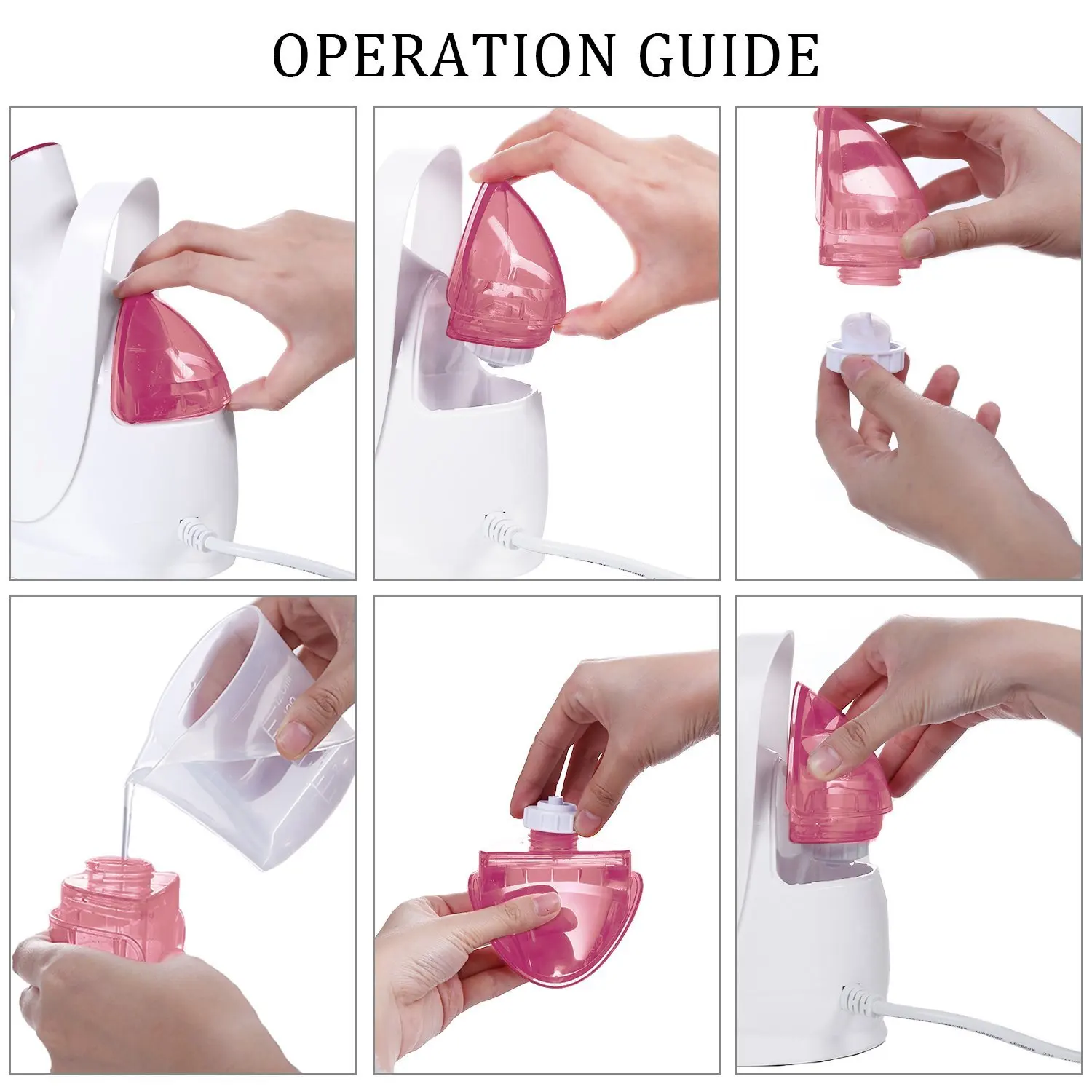 
Facial machine with steamer Nano Face Spray Portable Facial Steamer Deep Cleansing Beauty Facial Steamer 