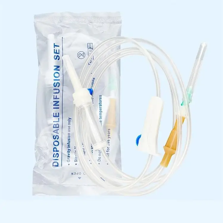 Best selling medical sterile disposable iv infusion set infusion giving set