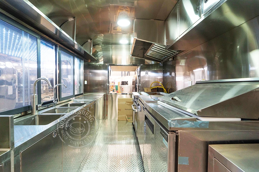 Stainless steel coffee mobile food trailers  custom airstream coffee for sale usa Australia UK