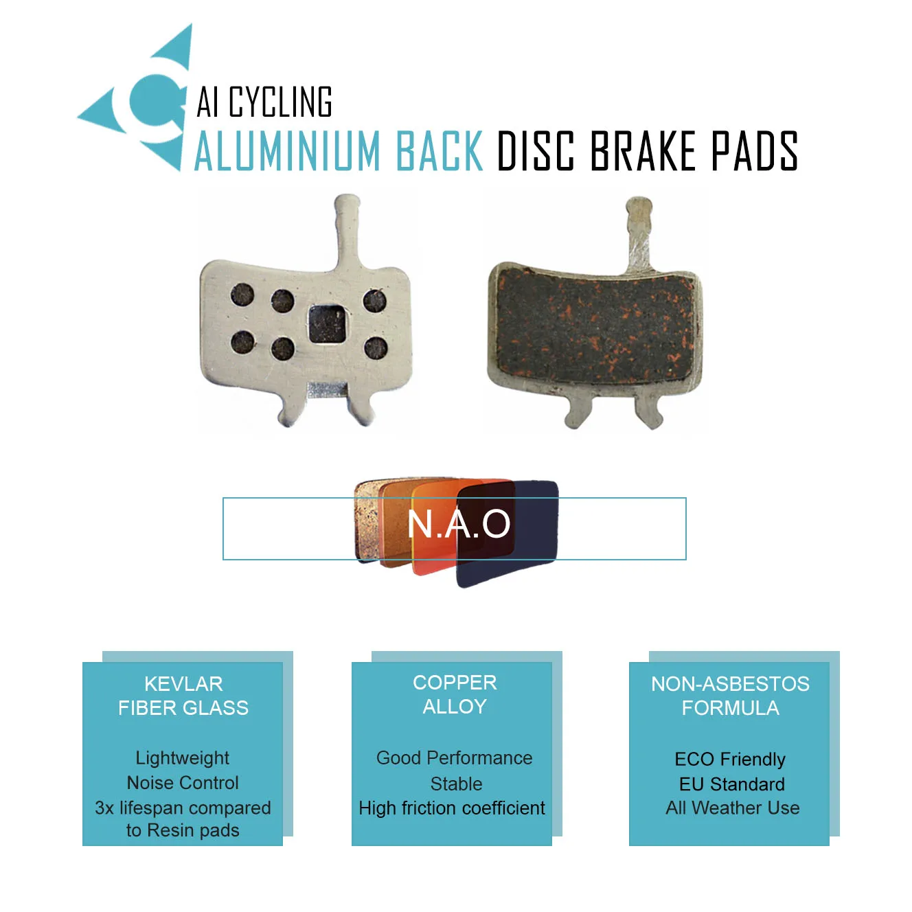 Гидравлическая тормозная колодка для велосипеда Shimano avid magura formula hayes zoom, 30 пар