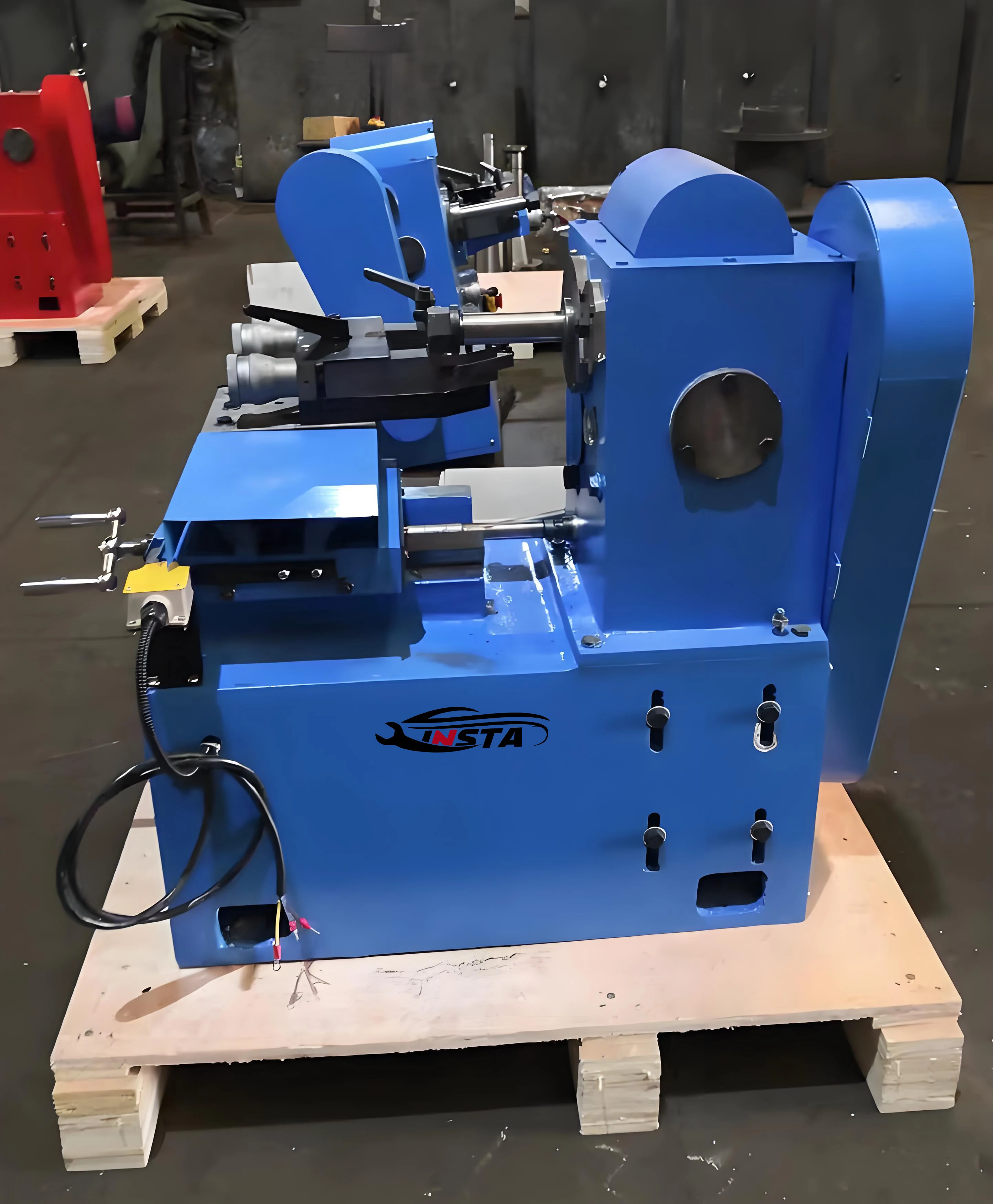 Factory price  C9335A Vehicle Equipment C9335 Car Brake Disc Lathe Machine For brake disc and drum polishing with ce