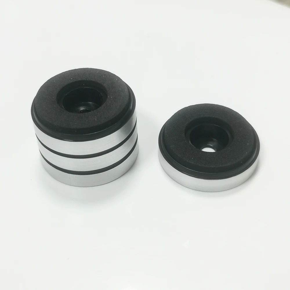30mm Silver  plastic foot for Speaker Amplifier  Hot Stamping feet  EVA ABS foot Hot silver foot pad