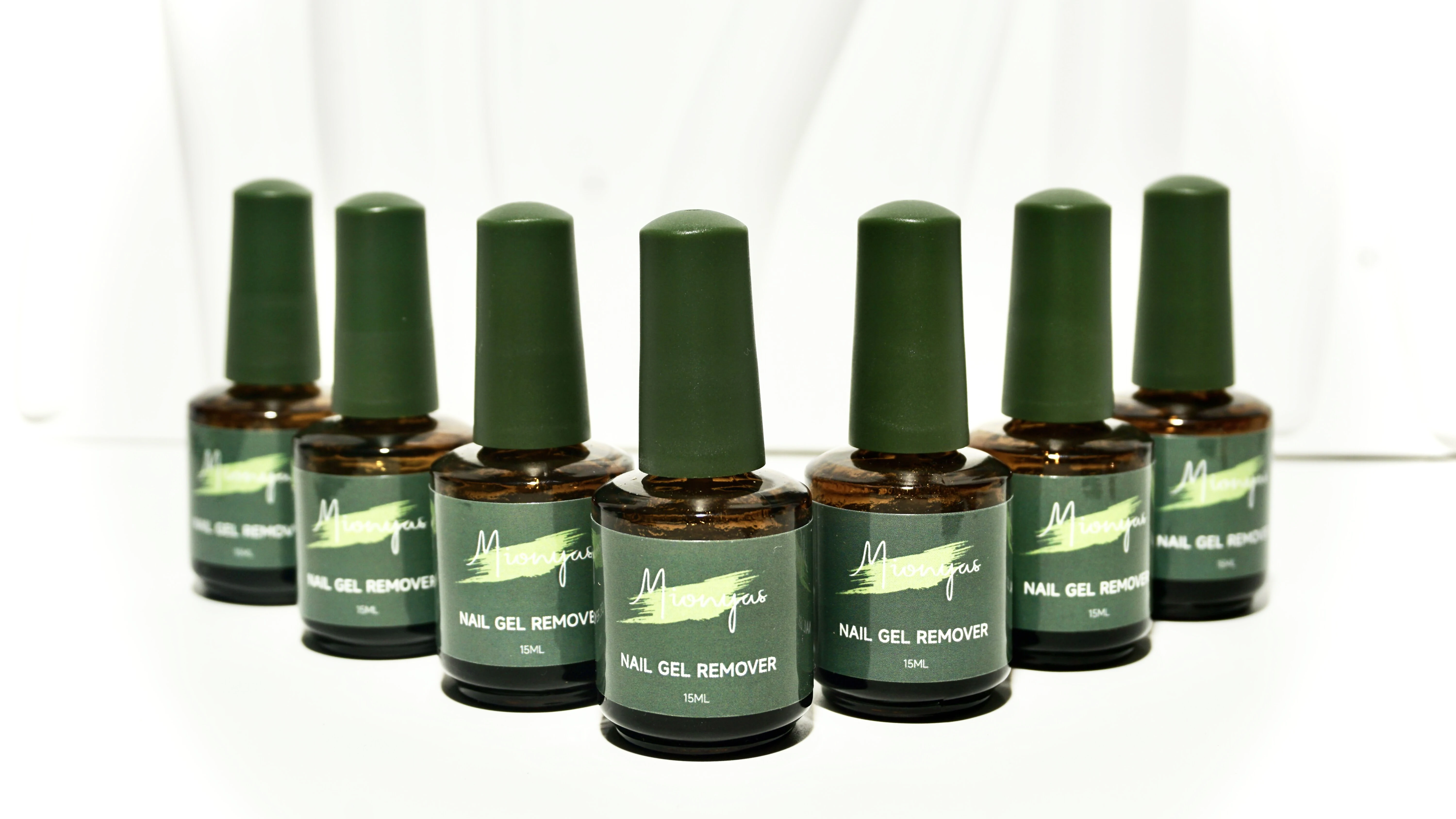 Mionyas OEM Private Label Manicure Nail Art Tools 15Ml Easy Apply UV Gel Magic Nail Polish Remover Organic Nail Gel Remover