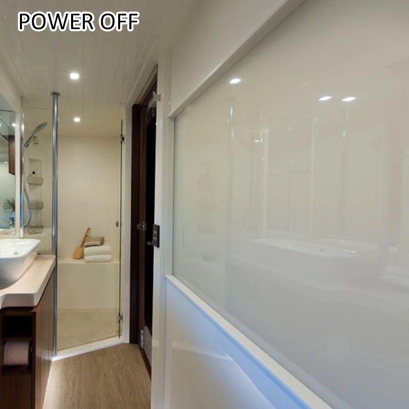 China customized electronic switchable film smart laminated glass