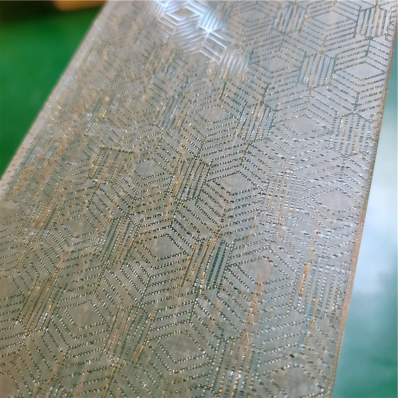 China factory frosted glass designs wardrobes mirror with frosted glass smoke grey frost glass