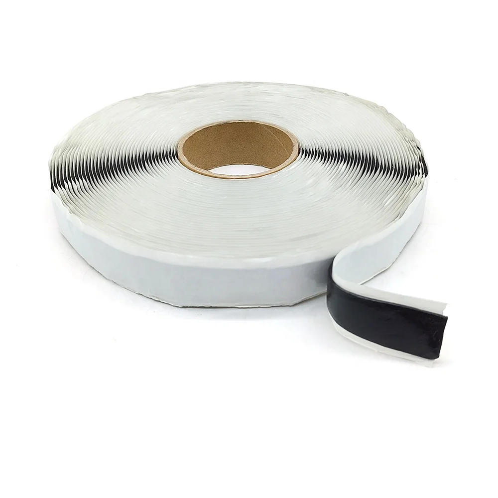 Waterproof self-adhesive Double-sided butyl tape is use for the lap joint of waterproof sealing color steel plate in sun room
