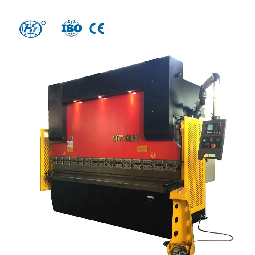 
GOODS IN STOCK WC67K 160 ton 3200mm Economical Nc Hydraulic Press Brake Machine automatic bending with cheap price E21 
