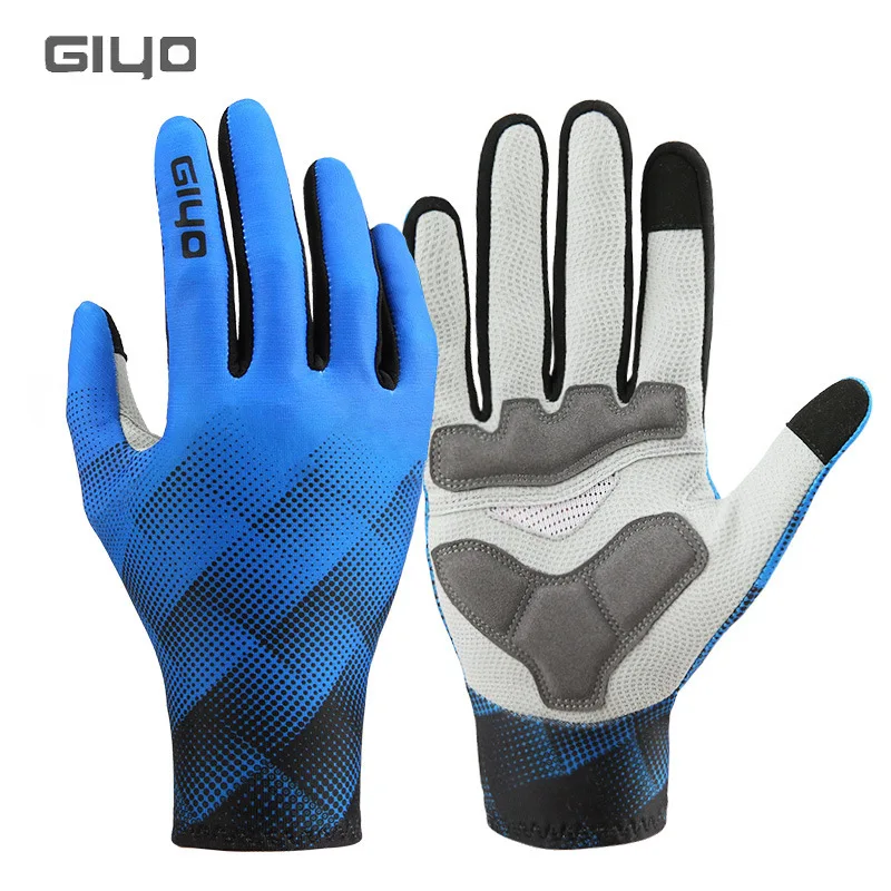 GIYO MTB Road Bicycle Motorcycle Bike Gel Gloves Cycle Full Finger Winter Cycling Glove