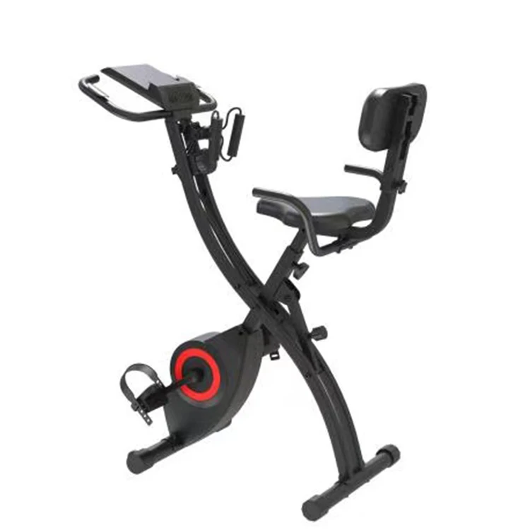 Maketec Foldable Exercise Bike With Desk Spinning Indoor Exercise Fit Bike Foldable Exercise X Bike