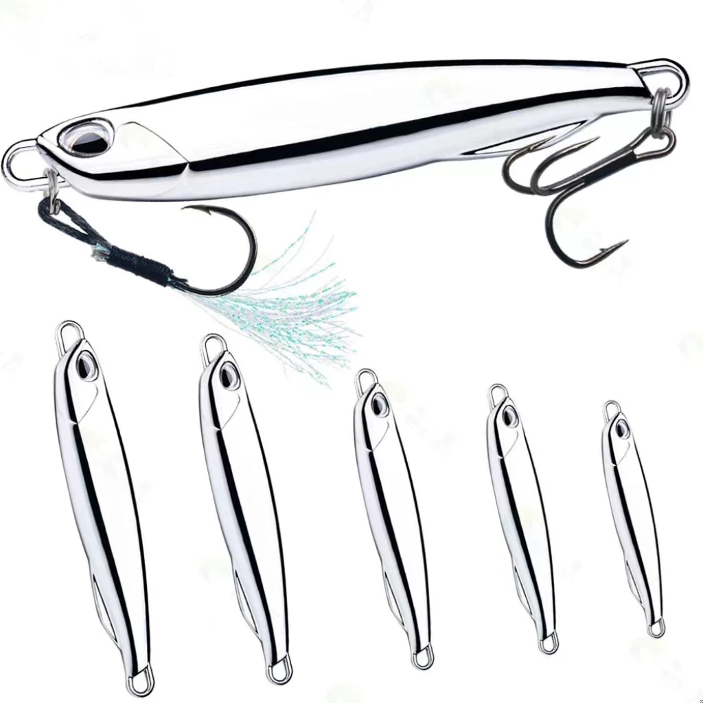 Fishing Accessories Lead fish Jigging Fishing Artificial bait pumping Lure bait  Lead Hook Fishing Gear