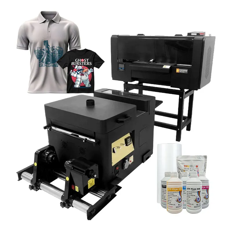 Manufacturer price uv dtf a3 printer cheap price 30 cm double head tshirts printing machines combination