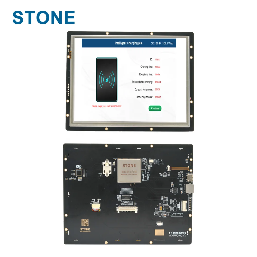 STONE 10.4 inch 1024*768 HMI Touch Screen Smart LCD Module UART Display TFT Lcd Display Screen Smart HMI TFT Touch Screen