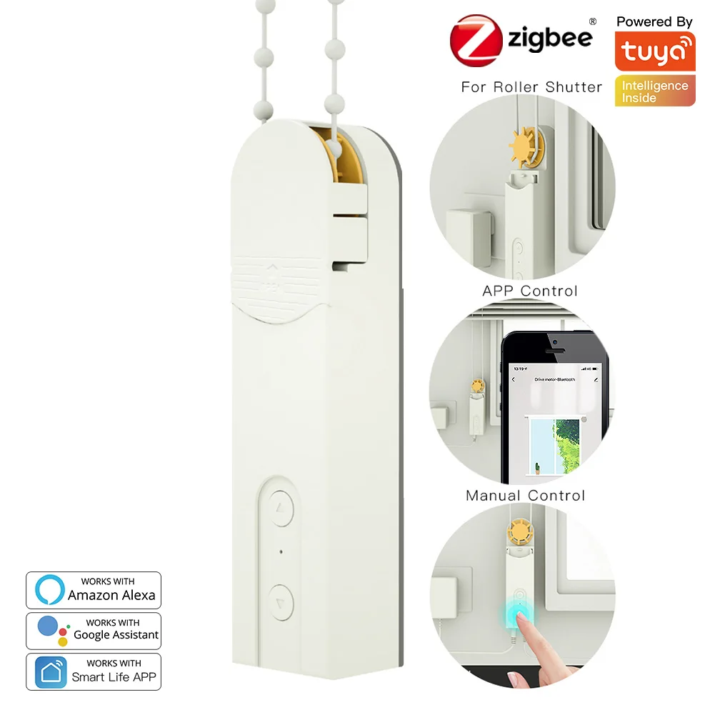 ZigBee 3 0 умный «сделай сам» моторизованный выключатель для оконных штор роликовые жалюзи двигатель затвора робот Tuya Smart Life Alexa Google Home