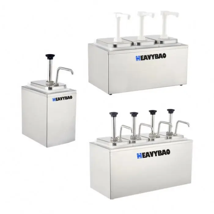 Heavybao Commercial Restaurant Kitchen Equipment Cheese Sauce Dispenser Machine Tomato Sauce Dispenser