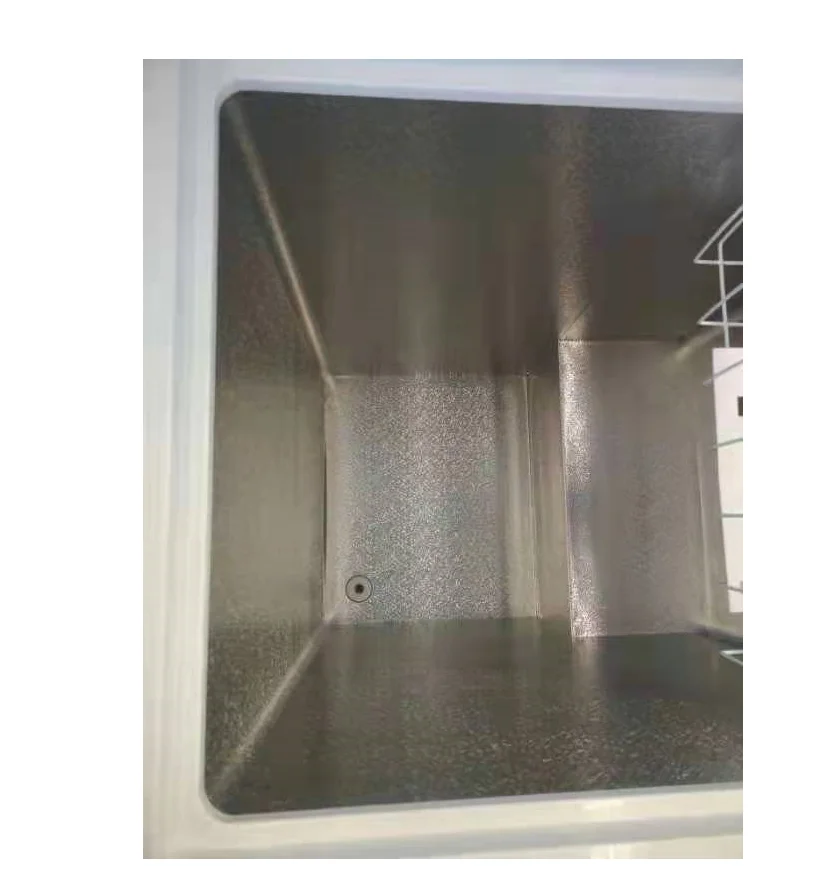 300L 220V/50hz R134a R600a top open double door deep freezer chest freezer