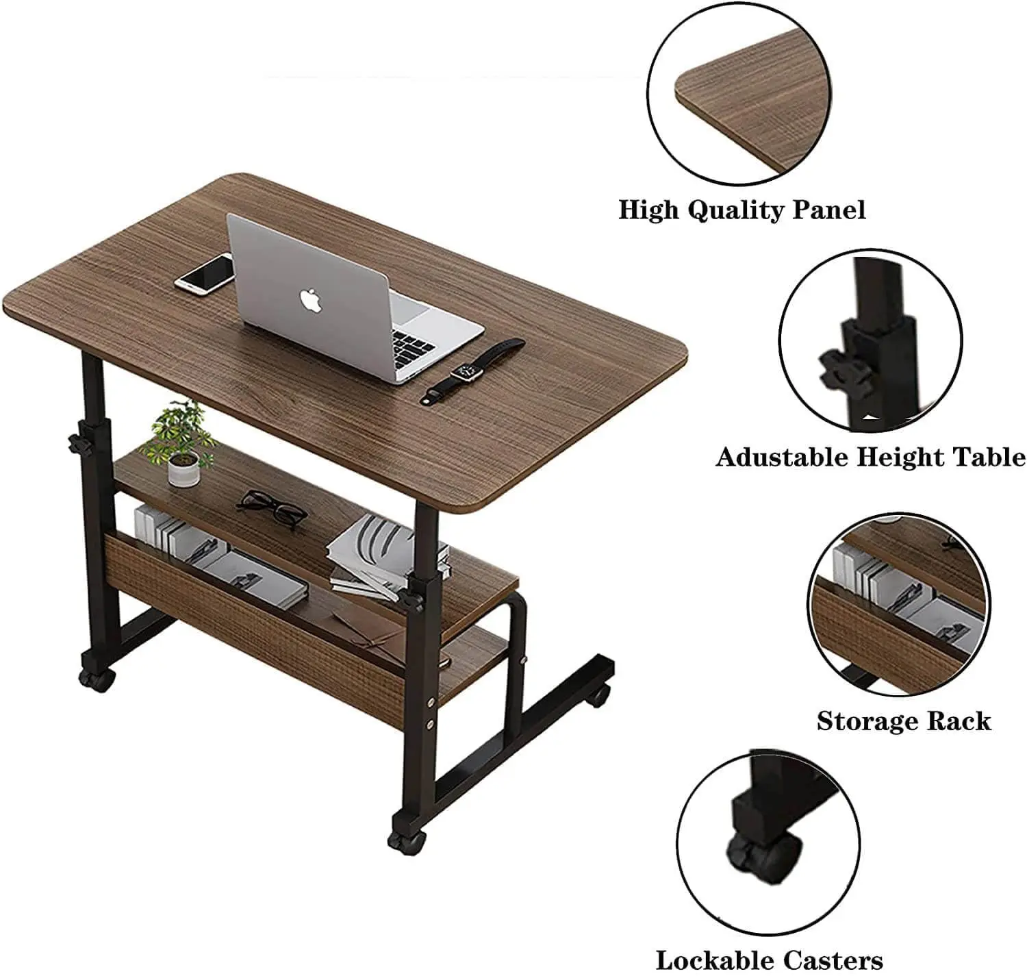 Wholesale Multifunction Home Office Furniture Height Adjustable Computer Desk Wooden Lift Table