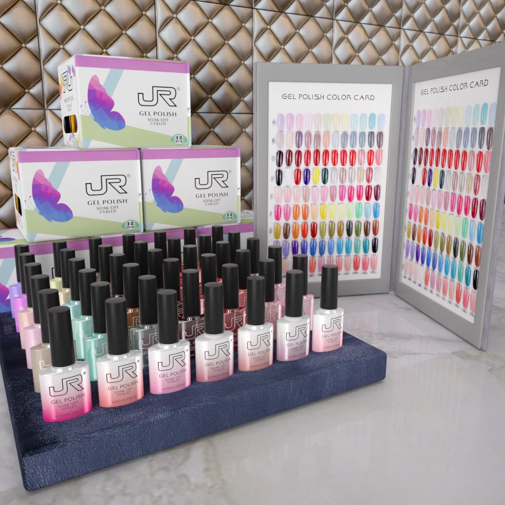 110 Colors JR nail polish 12 colors poly uv gel nail kit halal nails salon professional products polish