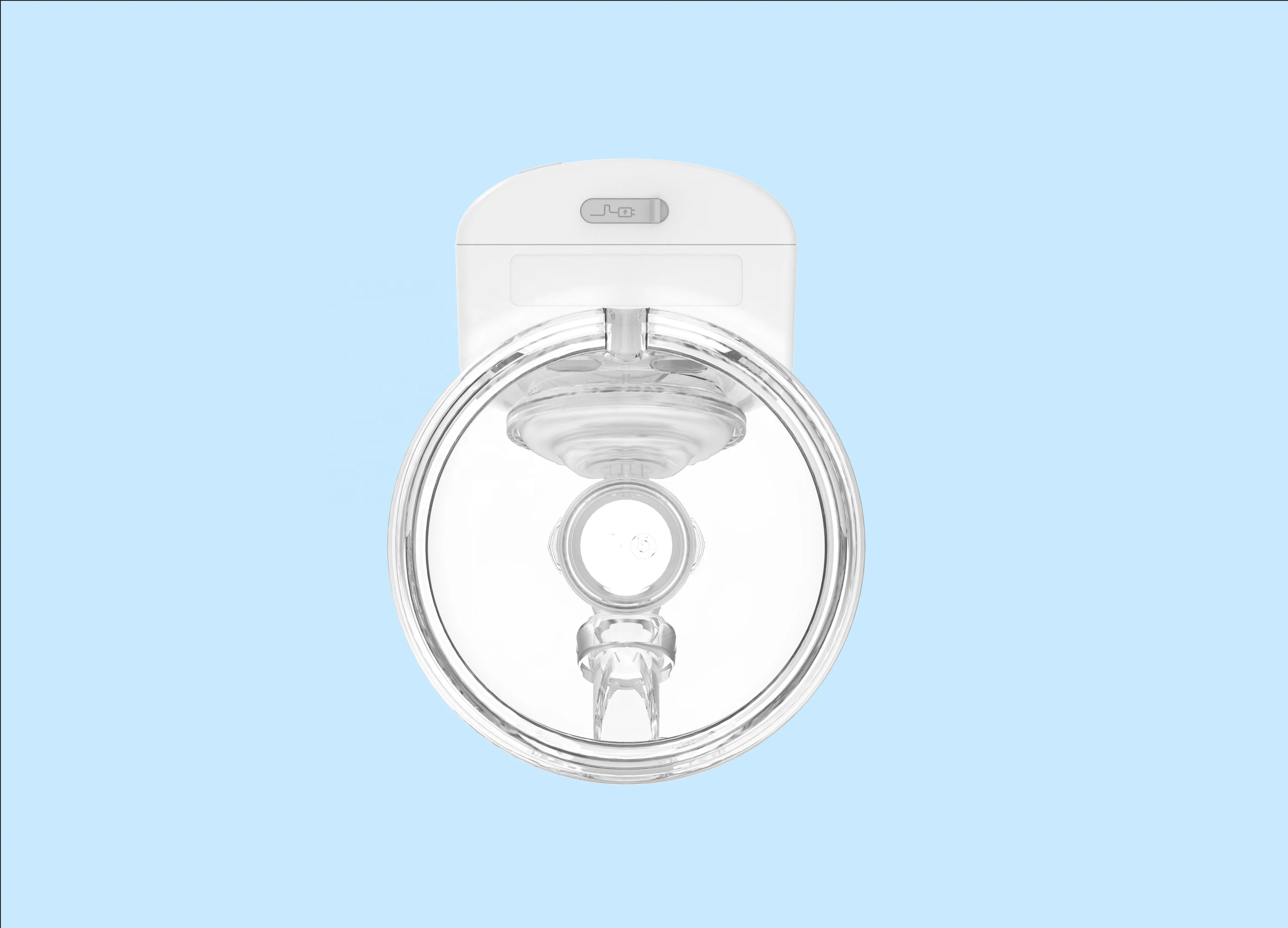 Electric Wearable Breast Pump  180ml 9 Levels Adjustment Portable Breast Pump Hands Free Baby Product