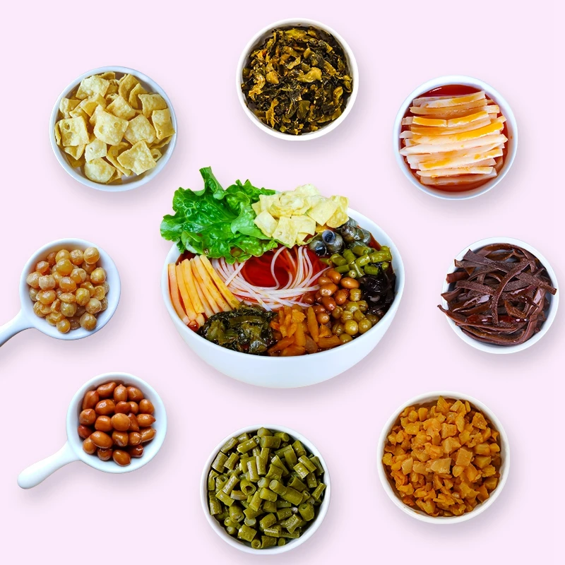 Оптовая продажа, закуска, Китайская Лапша для мгновенного риса/Традиционная Закуска, рамен, лапша с вкусным вкусом